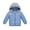 Light Blue M, variant on Hooded Puffer Jackets for Boys and Girls from 7 To 14 Years Old – Autumn and Winter Coat, Warm and Comfy – Lightweight and Packable