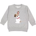thumbnail image 2 of Inktastic Dog with Ear Up Toddler Sweatshirt, 2 of 4