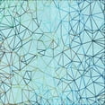 thumbnail image 1 of Ahgly Company Machine Washable Indoor Square Transitional Electric Blue Area Rugs, 5' Square, 1 of 7