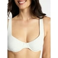 thumbnail image 5 of Time and Tru Women's and Women's Plus Size Ribbed Underwire Bikini Top, Sizes XS-3X, 5 of 5