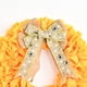 thumbnail image 4 of Corona de girasol para la puerta principal - Decoración de bienvenida floral amarillo primavera de verano de 16" para decoración exterior y de cocina, 4 of 4
