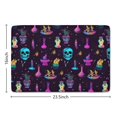 thumbnail image 5 of Mystical Halloween Pattern Flannel Non Slip Door Rugs,Washable Door Mats Indoor,Decorative Door Mats,Dirt-Resistant and Absorbent Doormat for Entrance,Bedroom,Kitchen,Bathroom,23.5x16in(60x40cm), 5 of 5