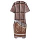 thumbnail image 5 of Dulce dulce barra de Chocolate vestido suelto con bolsillo vestidos de novia para mujer, 5 of 7