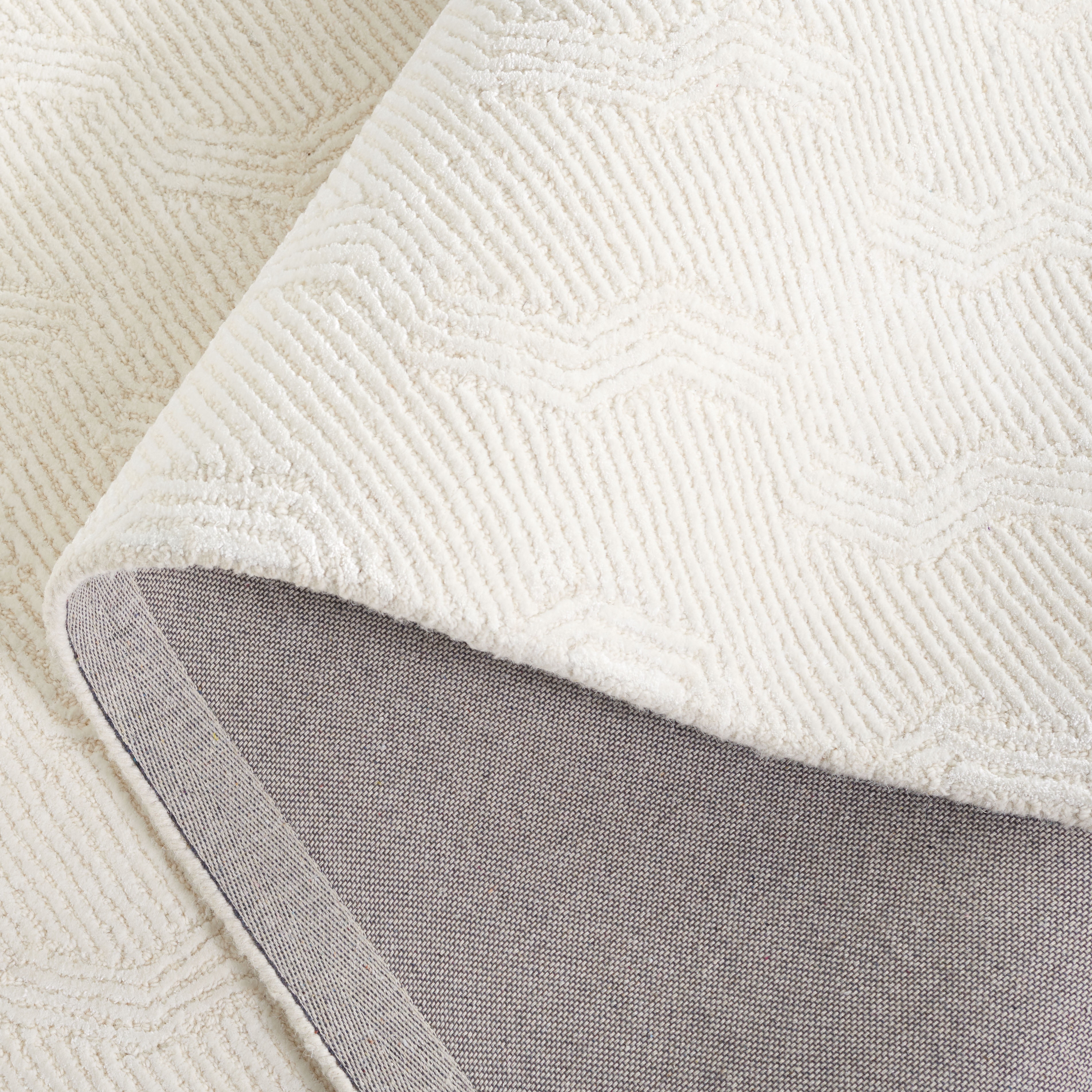 SAFAVIEH Glamour Jonette Geometric Area Rug, Ivory, 5' x 8'