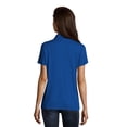 thumbnail image 3 of Hanes Polo de Performance Sport Cool DRI pour Femmes, G, Bleu Royal Foncé, 3 of 5