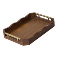 thumbnail image 4 of YWMJZEU Bamboo Serving Tray Food Storage Dinner Dessert Multipurpose Kitchen Platter Tea S, 4 of 9