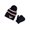 Black/Red, variant on Reebok Baby Boys' 2-Piece Hat & Mittens Set Color: navy Size: 6 - 12 months