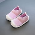 thumbnail image 5 of OSOLU Baby Shoes Baby Boys Girls Sock Shoes Breathable Toddlers Slippers Indoor Outdoor Boots First Walking Shoes On Sneakers Non- With Soft Rubber Soles Classic Footwear, 12-15Months, 5 of 5