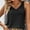 Black, variant on QUINDOS Tank Tops for Women Plus Size Black Exercise Summer Fashion Sleeveless Color V-Neck Blouse Camisoles for Women 2025