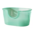 thumbnail image 1 of Bandejas de arena para mascotas con lados altos Bandejas de arena para gatitos Orinal Inodoro Verde, 1 of 9