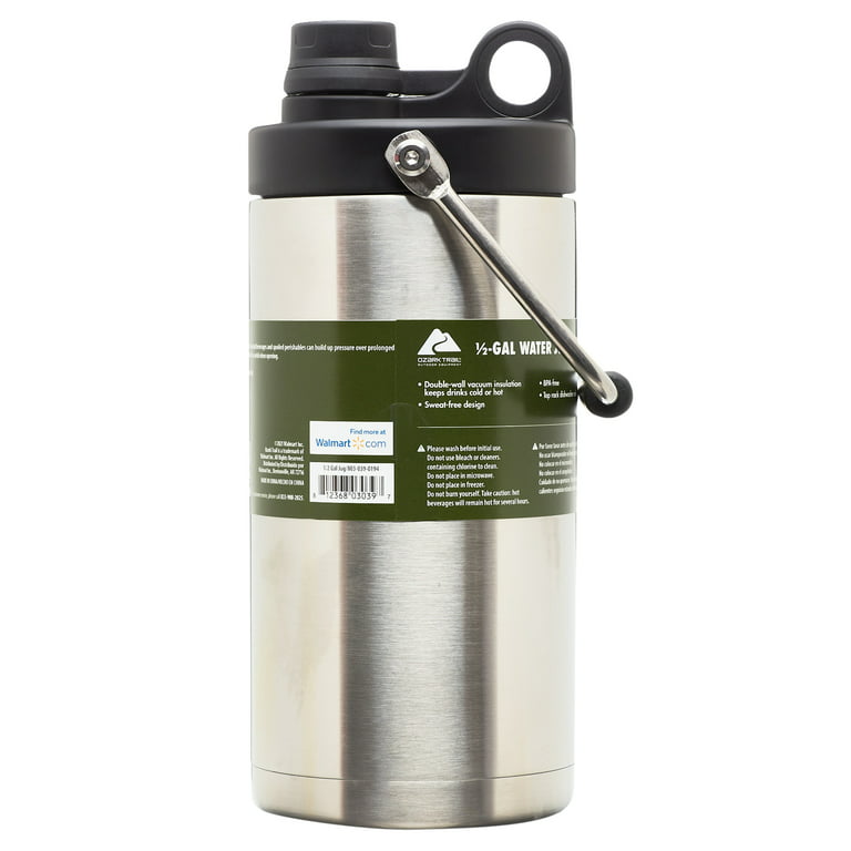 Walmart $30 Ozark 1 gallon insulated jug beats $125 Yeti 3 days to 1. Save  your money : r/camping