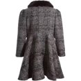 thumbnail image 3 of Rothschild Girls 4-20 Princess Faux Wool Coat with Faux Fur, 3 of 3