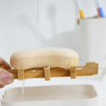 thumbnail image 3 of Soap Dishes for Bar Soap Bamboo Bathroom Soap Dish Holder for Shower Kitchen Bathtub Bar Sink Soap Tray Modern Storage White, 3 of 4