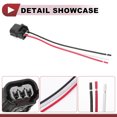 thumbnail image 4 of Unique Bargains 1 Pcs Wiring Harness for Honda Odyssey 2008-2018 Sensor Harness Adapters No.6189-7037 3 Pin 18gauge, 4 of 6