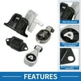 thumbnail image 3 of Conjunto de soporte de motor Unique Bargains No.113601KC0A para Nissan Juke 1.6L 2011-2017 y Nissan Sentra 1.6L 16-19, 3 of 6
