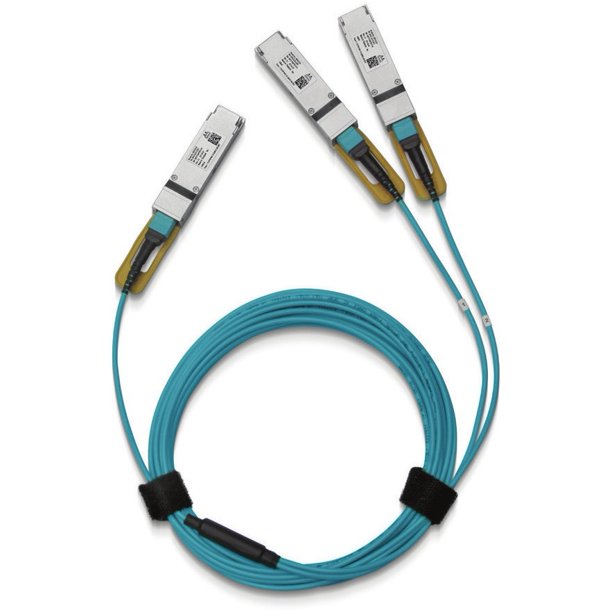 Mellanox 100GbE To 2x50GbE QSFP28 To 2xQSFP28mmF Active Optical Mellanox 100gbe To 2x50gbe Qsfp28 To 2xqsfp28mmf Active Optical