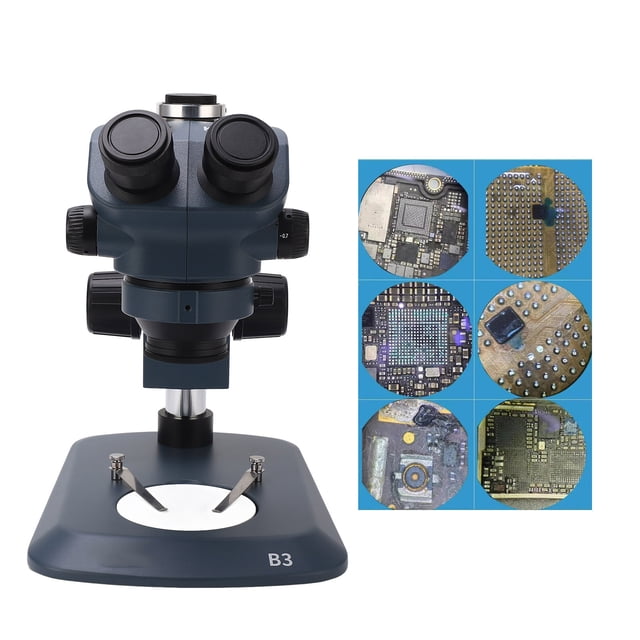 Microscopio Estéreo Trinocular ANGGREK 7X a 50X