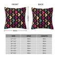 thumbnail image 4 of YFYANG Square Decorative Throw Pillow Case (Without Pillow Insert), Abstract Polygon Pattern Bedroom Sofa Car Cushion Cover, 24"x24", 4 of 9