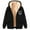 Black, variant on Aboser Yes,I'm Always Cold Fleece Hoodies for Women Thermal Sherpa Lined Jackets Casual Zip Up Hooded Jacket Thick Long Sleeve Sweatshirt Coats with Pockets