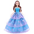 thumbnail image 5 of nipocaio 10 Pièces Changement Robe de Poupée Robe de Mariée Smoking Robe de Soirée Robe Fille Jouet Princesse Robe, 5 of 5