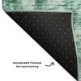 thumbnail image 3 of Addison Rugs Mayfield Washable Transitional Ikat Teal Rectangle Rug, 3' x 5', 3 of 6