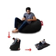 thumbnail image 1 of Sillón Puff Puff MX cama Matrimonial Gamuza negro, 1 of 2