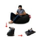 thumbnail image 1 of Sillón Puff Puff MX cama Matrimonial Gamuza negro, 1 of 2