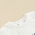 thumbnail image 5 of Bagilaanoe 2pcs Toddler Baby Boy Shorts Set Short Sleeve Letter Print T Shirt Tops + Shorts 6M 12M 18M 24M 3T Kids Casual Summer Clothes, 5 of 8