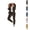 Brown, variant on Womens Elegant Solid Color Suit Long Sleeve Cardigan Pockets Top Elastic Straight Leg Pants Suit Capris Women