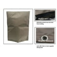 thumbnail image 4 of SELIVO Backflow Preventer Insulation Cover Coffee Color 24x 24in Backflow Preventer Cover for Winter Pipe Freeze Protection, 4 of 4