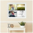 thumbnail image 2 of ArtToFrames Collage Photo Picture Frame with 4 - 11x14" Openings, Framed in White with Super White and Black Mats (CDM-3966-3), 2 of 8