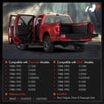 thumbnail image 2 of A-Premium Rear Tailgate Hinge Assembly Compatible with Chevrolet C1500 C2500 C3500 K1500 K2500 K3500 1988-1992 C3500HD 1991-1992 & GMC C1500 C2500 C3500 K1500 K2500 K3500 1988-1992 C3500HD 2-PC Set, 2 of 6