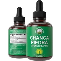 Chanca Piedra Liquid Drops. Stone Breaker - Advanced Kidney Stones Dissolver & Gallbladder Cleanse Support Supplement. USA Tested Chanca-Piedra Stonebreaker. Sugar Free, Gluten Free, Herbal Tincture