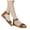 1Brown, variant on Womens Flat Sandals Trendy Open Toe Fringe Flats Casual Ankle Strap Memory Foam Dress Shoes