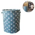 thumbnail image 1 of Foldable Laundry Basket,waterproof,round Household Laundry Box, 1 of 2