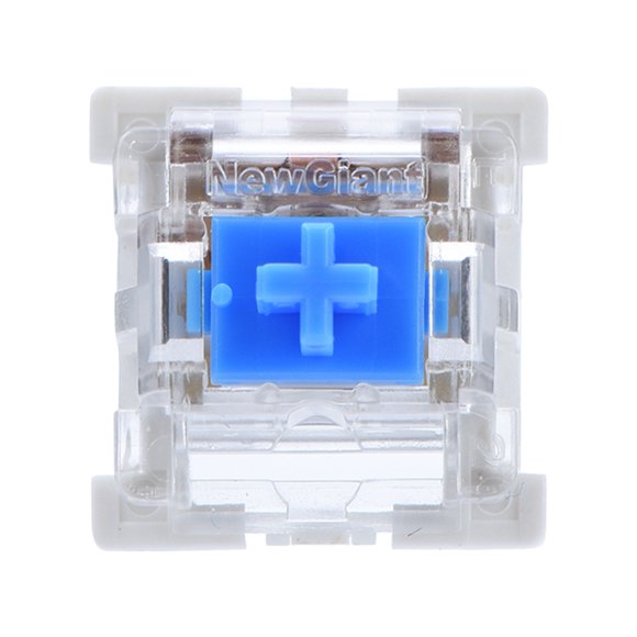 Placa de interruptor de teclado mecánico de 10 piezas con interruptor azul montado para la serie RGB de NewGiant