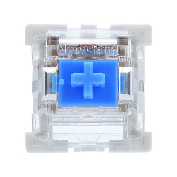 Placa de interruptor de teclado mecánico de 10 piezas con interruptor azul montado para la serie RGB de NewGiant