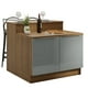 thumbnail image 2 of Isla de Cocina con Encimera y Mostrador Madesa Glamy 120cm MG, 2 of 5