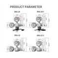 thumbnail image 4 of CO2 Regulator By Carbon Accelerator For C02 Tanks With Solenoid Valve Bubble Meter Fine-tuning CO2 Pressure Reducing Valve ,Easy Installation, 4 of 7