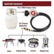 thumbnail image 4 of 5FT High Pressure Propane Regulator Hose, 0-20PSI Adjustable Propane Tank Regulator, QCC1 & 3/8In F, 4 of 5