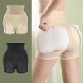thumbnail image 3 of ZQUUVOU Women's Butt Lifting Shapewear Butt Padded Panties Tummy Control Body Shaper Seamless Shorts Leggings Beige B, 3 of 3