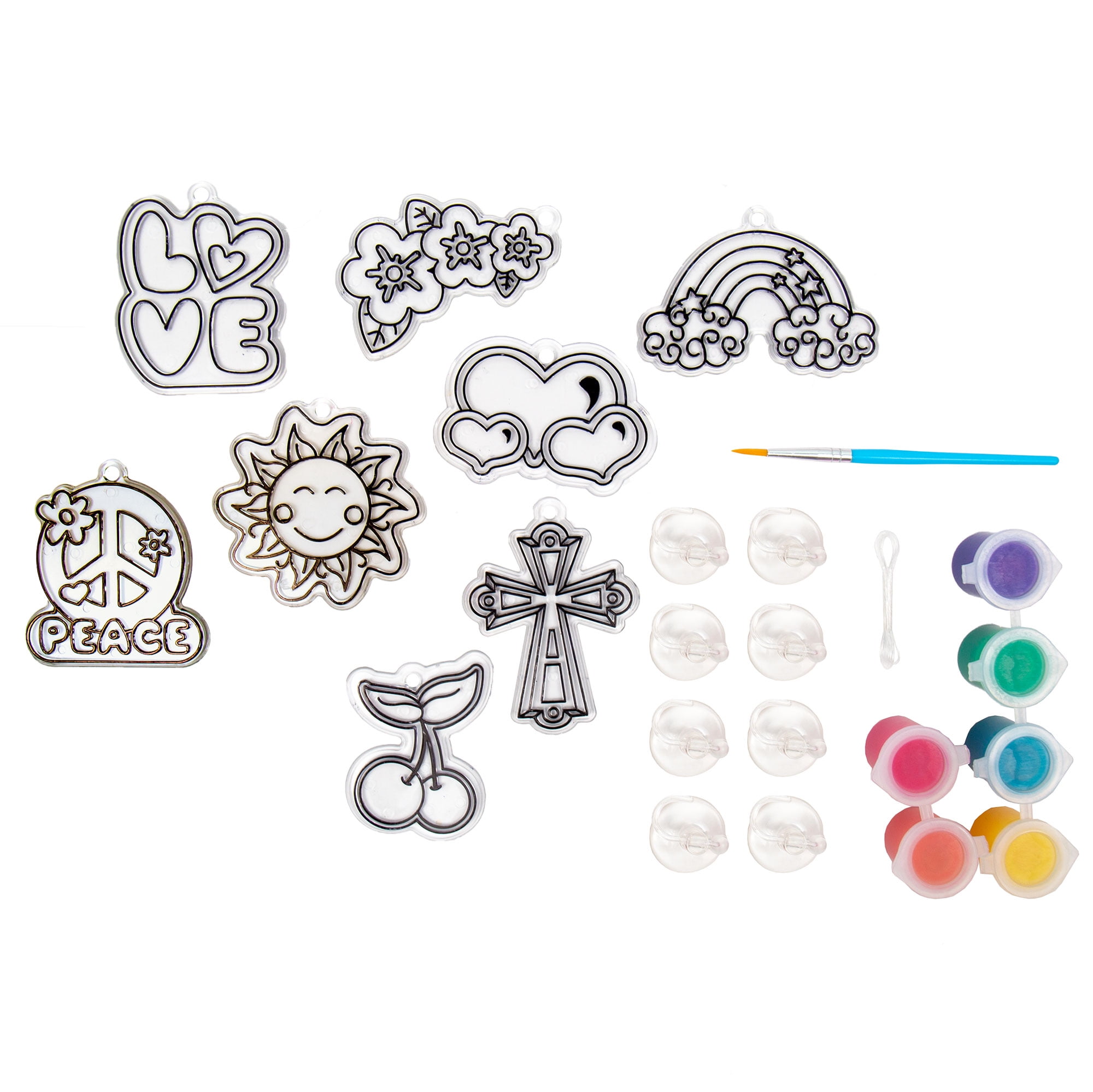 Hello Hobby Custom Window Art, Customize 8 Plastic Suncatchers