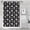 Princess and Swan Black Pattern, variant on Princess and Fairy White Pattern Waterproof Shower Curtain, Shower Curtain Liner with Metal Grommets & Plastic Hooks, Opaque Privacy Gifts for Birthday Christmas Thanksgiving,36"x72"