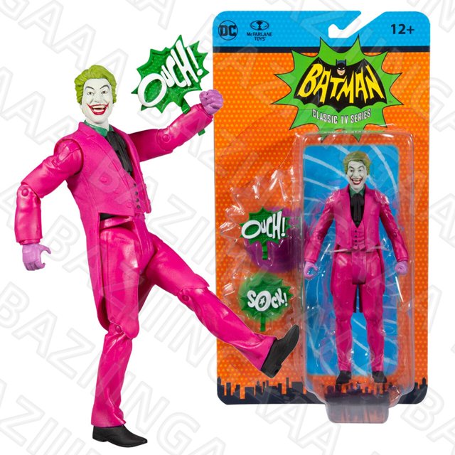McFarlane Toys The Joker/The Penguin/Batman Unmasked ( Retro: Batman 66 Bundle 15cm figura de acción de juguete modelo de muñeca de colección DC Fivean unisex