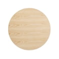 thumbnail image 2 of Modway Lippa Round 36" Wood Grain Mid-Century Modern Dining Table in Black Natural, 2 of 7