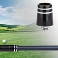 thumbnail image 3 of 2-3 del paquete 12 piezas de virolas de hierro de golf para puntas cónicas de hierro tamaño de .355 tapas finales Zulema Casquillos de hierro de golf, 3 of 8