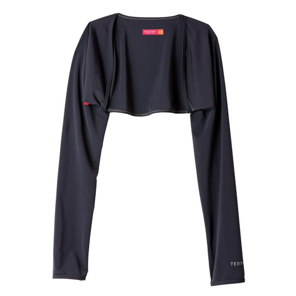 Terry Bolero Light Womens Cycling Apparel UPF 50  Sun Protective Long Sleeve Arm Sleeves Biking Activewear Shrug