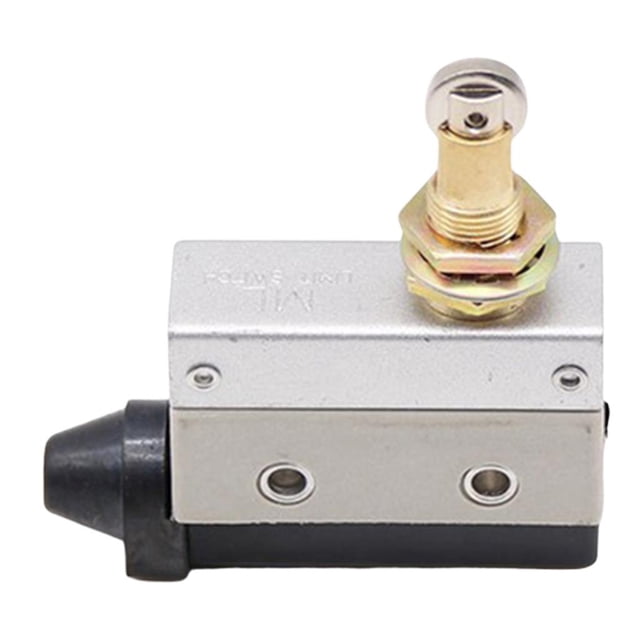 Interruptor de Límite de Émbolo de Rodillo DYNWAVEMX Microinterruptor de Reinicio Automático Gris