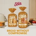 thumbnail image 5 of Sola Golden Wheat Hamburger Buns, Non-GMO, 9 oz, 4 Count, 5 of 8
