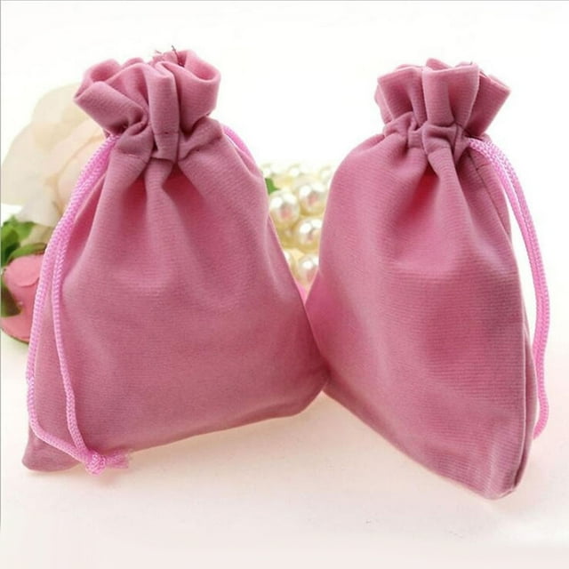 10Pcs Velvet Storage Bags Wedding Favor Pouch Jewelry Packaging Bag Gift Bag